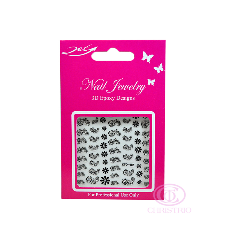 JET Nail Jewelry 3D Epoxy Designs stickers - B2