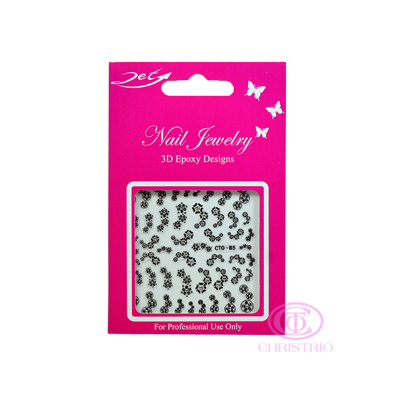 JET Nail Jewelry 3D Epoxy Designs stickers - B5