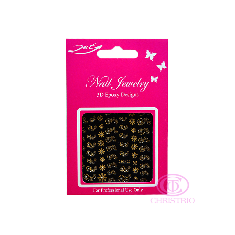 JET Nail Jewelry 3D Epoxy Designs stickers - G2
