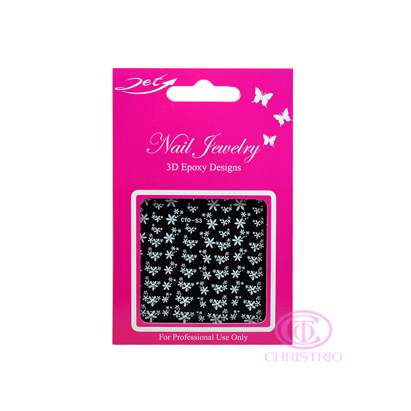 JET Nail Jewelry 3D Epoxy Designs stickers - S3