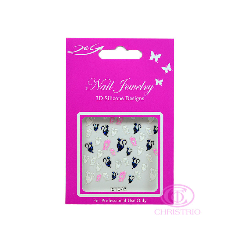 JET Nail Jewelry 3D Silicone Designs - 12