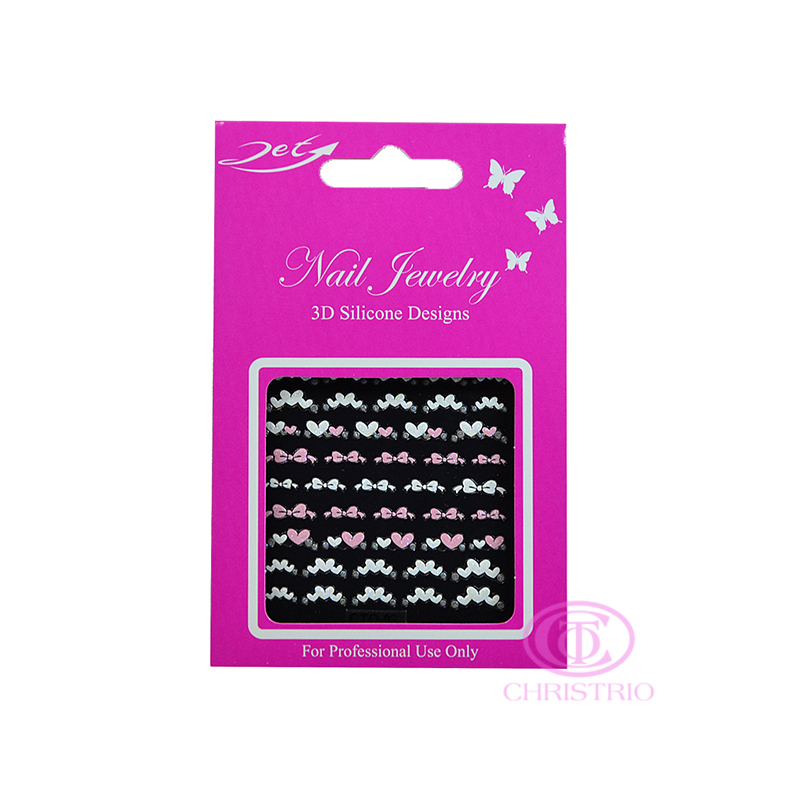 JET Nail Jewelry 3D Silicone Designs - 3