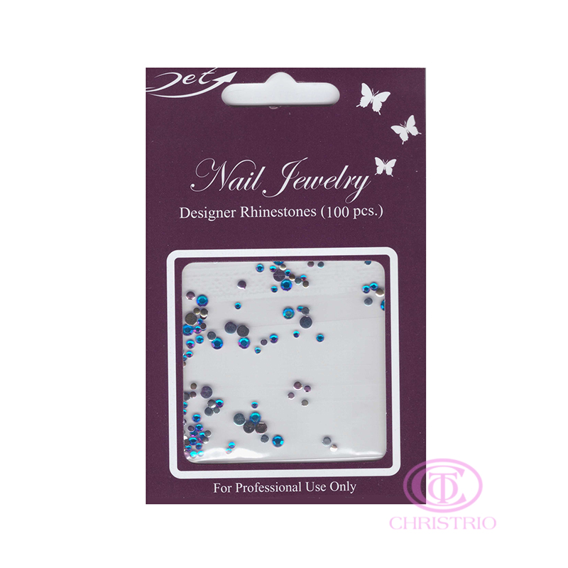 JET Nail Jewelry Designer Rhinestones - 10