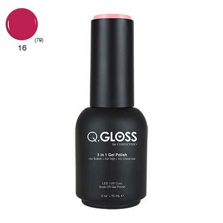 Q.Gloss 3 in 1 Gel Polish #16