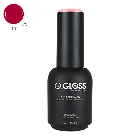 Q.Gloss 3 in 1 Gel Polish #17