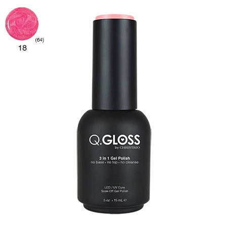 Q.Gloss 3 in 1 Gel Polish #18