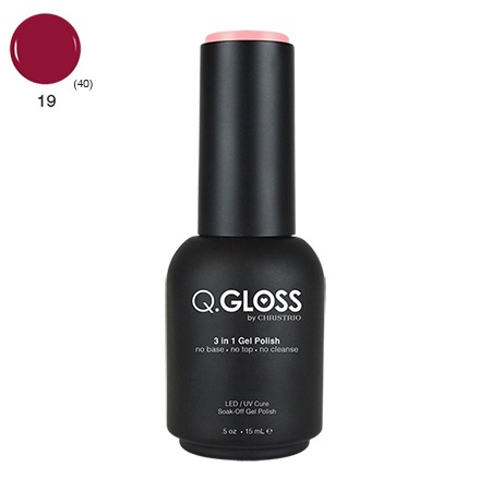 Q.Gloss 3 in 1 Gel Polish #19