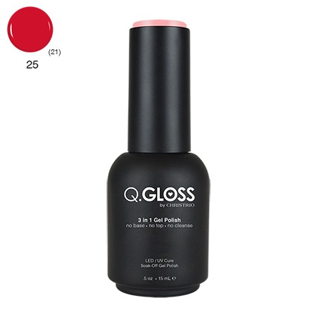 Q.Gloss 3 in 1 Gel Polish #25