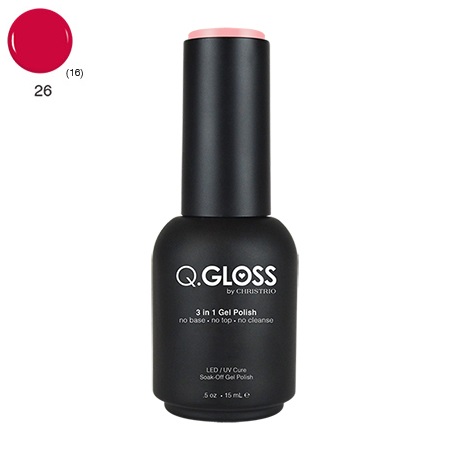 Q.Gloss 3 in 1 Gel Polish #26