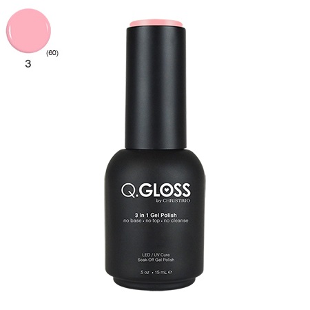 Q.Gloss 3 in 1 Gel Polish #3