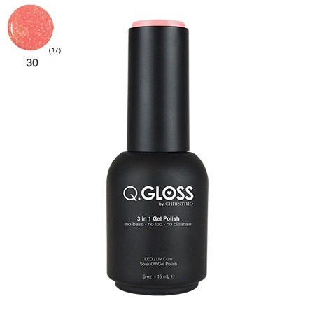 Q.Gloss 3 in 1 Gel Polish #30