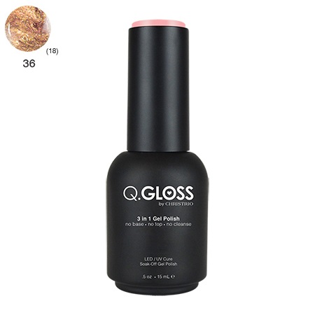 Q.Gloss 3 in 1 Gel Polish #36