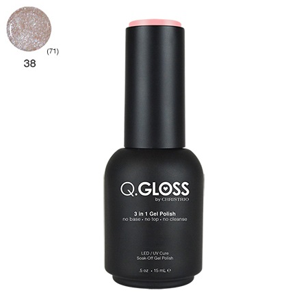 Q.Gloss 3 in 1 Gel Polish #38