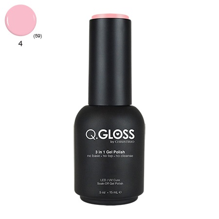 Q.Gloss 3 in 1 Gel Polish #4