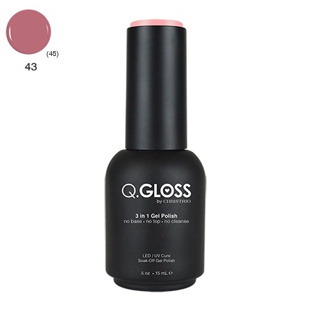 Q.Gloss 3 in 1 Gel Polish #43