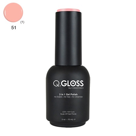 Q.Gloss 3 in 1 Gel Polish #51