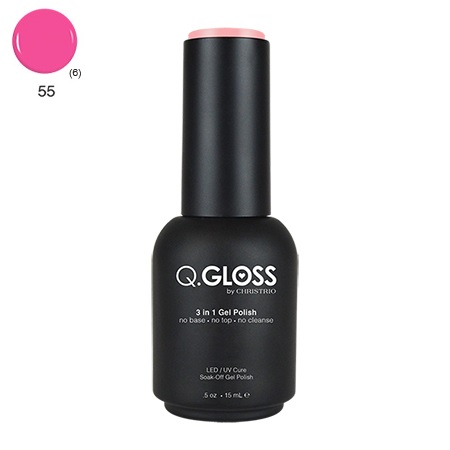 Q.Gloss 3 in 1 Gel Polish #55