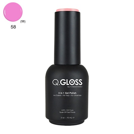 Q.Gloss 3 in 1 Gel Polish #58