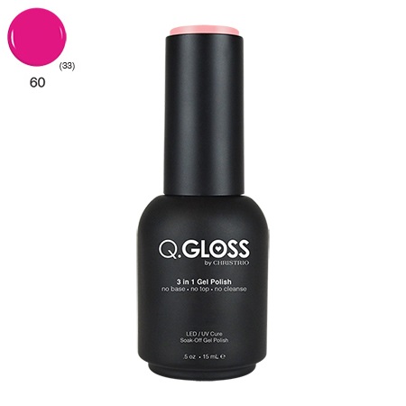 Q.Gloss 3 in 1 Gel Polish #60