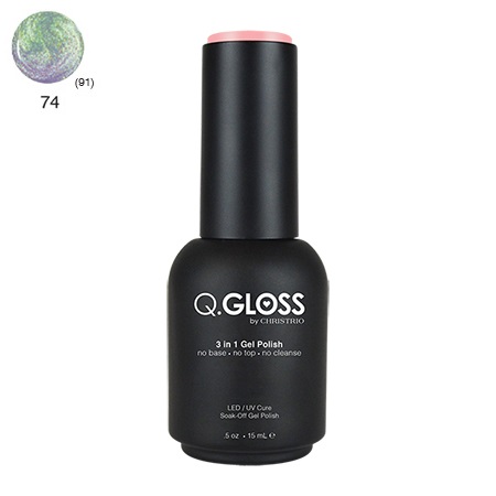 Q.Gloss 3 in 1 Gel Polish #74