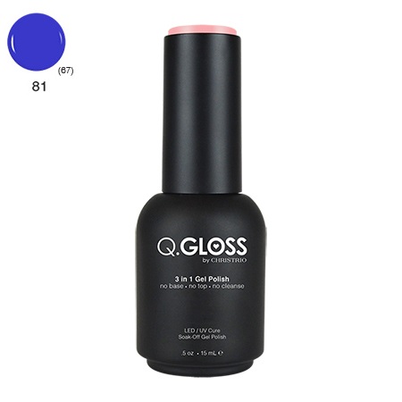 Q.Gloss 3 in 1 Gel Polish #81