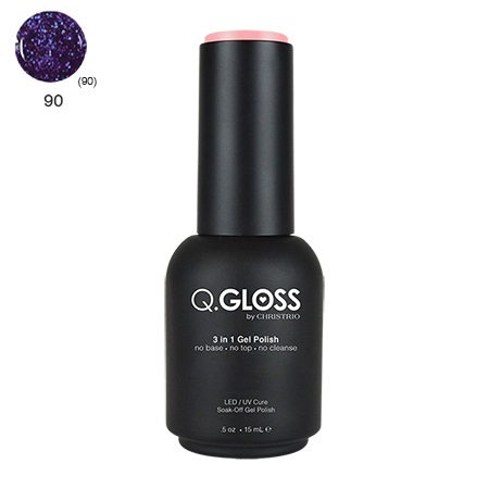 Q.Gloss 3 in 1 Gel Polish #90