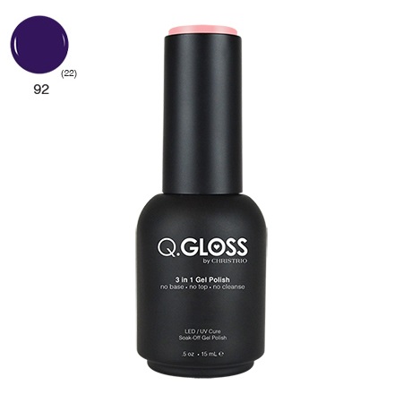 Q.Gloss 3 in 1 Gel Polish #92