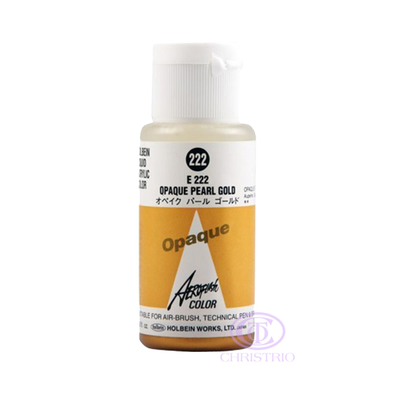 HOLBEIN Airbrush Paint 1,18oz 35ml 222-Opaque Pearl Gold