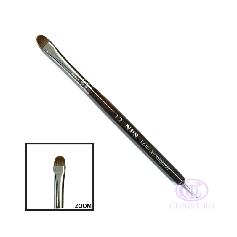 NPS French Brush with Dotting Tool #12