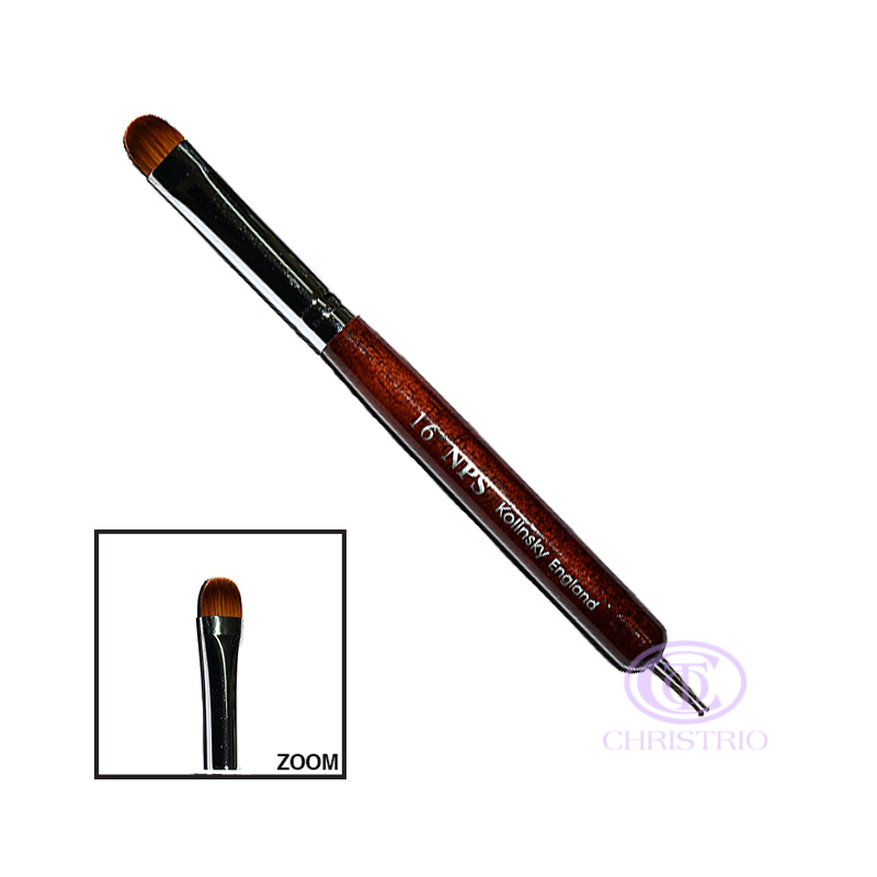 NPS French Brush with Dotting Tool #16
