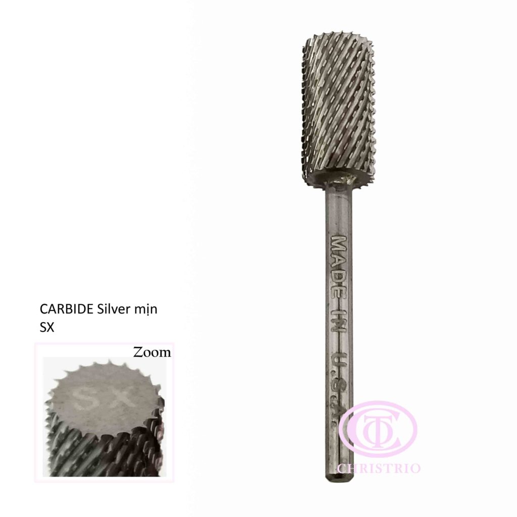 Carbide(stříbrný-M) – Brusná fréza (SX)