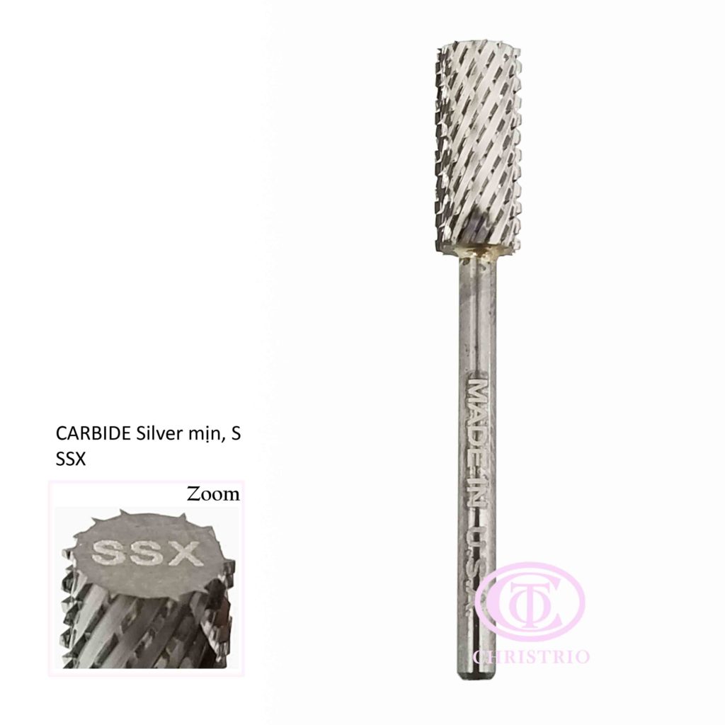 Carbide (silver-S) – Brusná fréza (SSX)