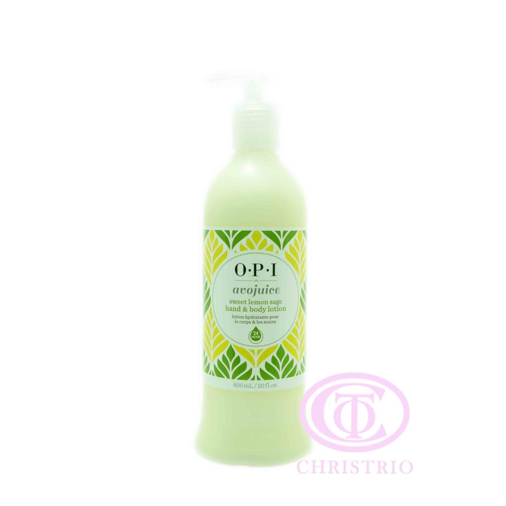 OPI Avojuice Lotion – Krém na ruce (Sweet Lemon Sage 600ml)