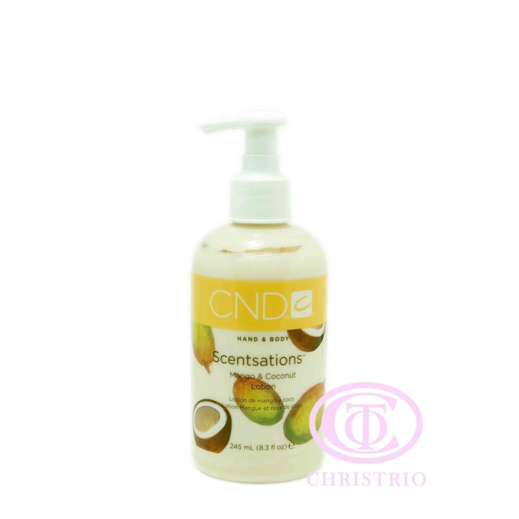 CND Hand & Body Scentsations – Vyživující krém na ruce (Mango & Coconut 245ml)