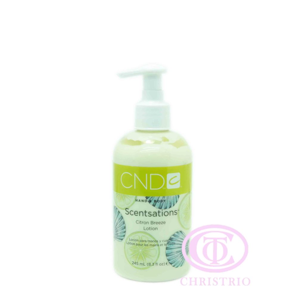 CND Hand & Body Scentsations – Vyživující krém na ruce (Citron Breeze 245ml)