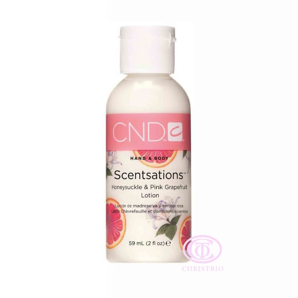 CND Hand & Body Scentsations – Vyživující krém na ruce (Honeysuckle & Pink Grapefruit 59ml)