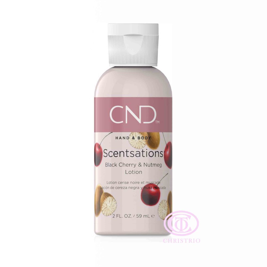 CND Hand & Body Scentsations – Vyživující krém na ruce (Black Cherry & Nutmeg 59ml)