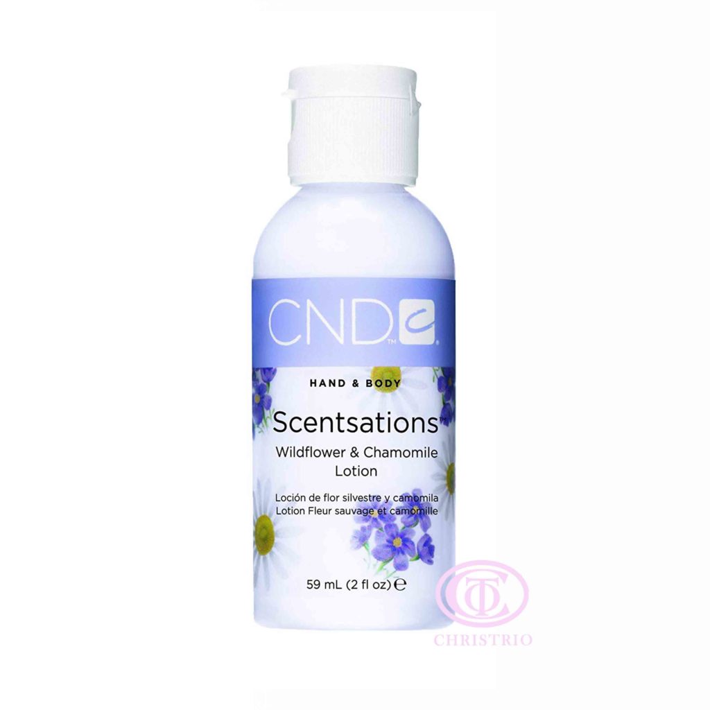 CND Hand & Body Scentsations – Vyživující krém na ruce (Wildflower & Chamomile 59ml)