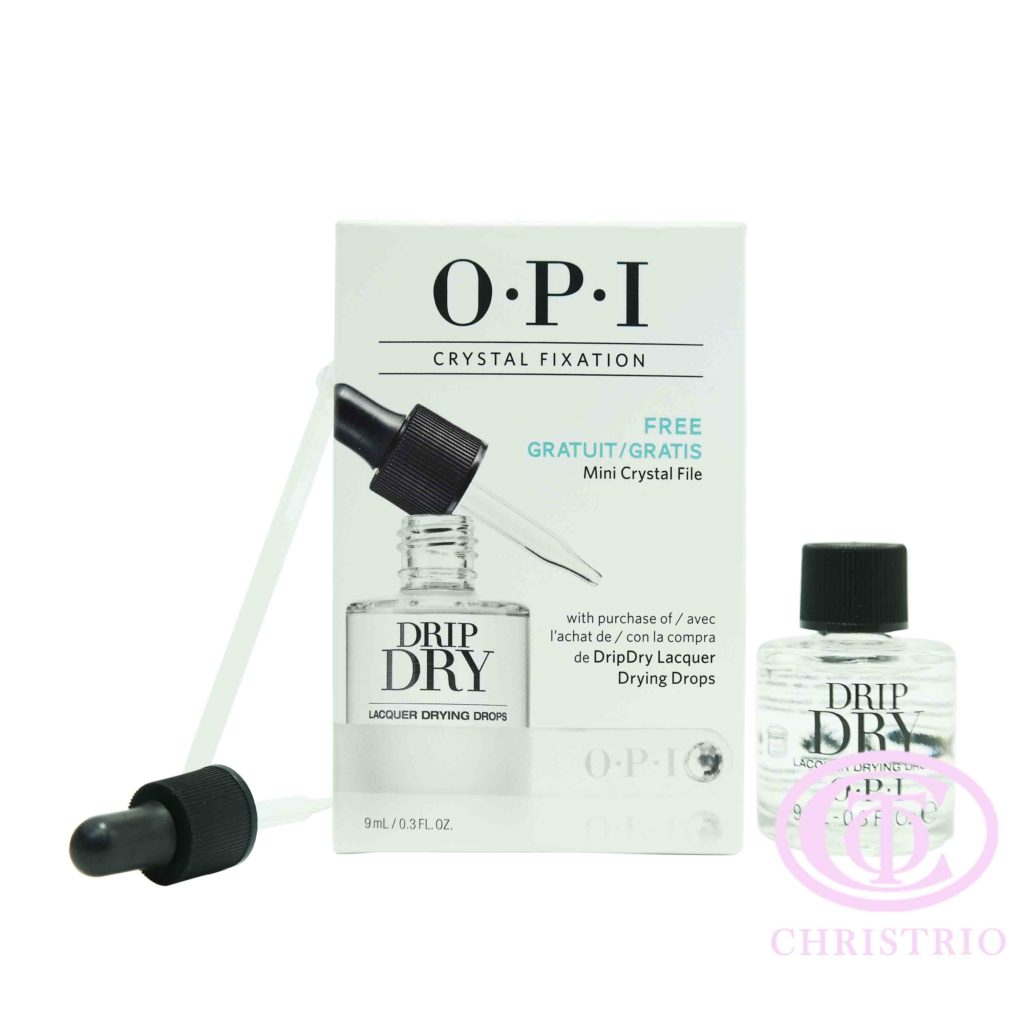 Crystal Fixation Set – Drip Dry Quick Dry – Vyživující olej na nehty (9 ml)