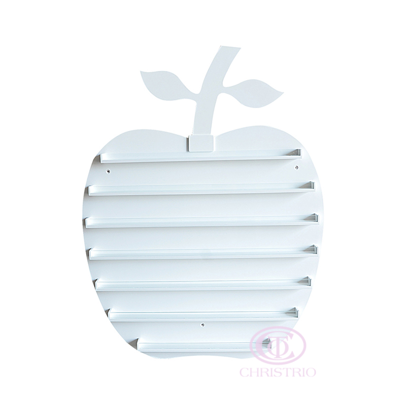 Apple Wall rack L 100x80x5.5cm - white