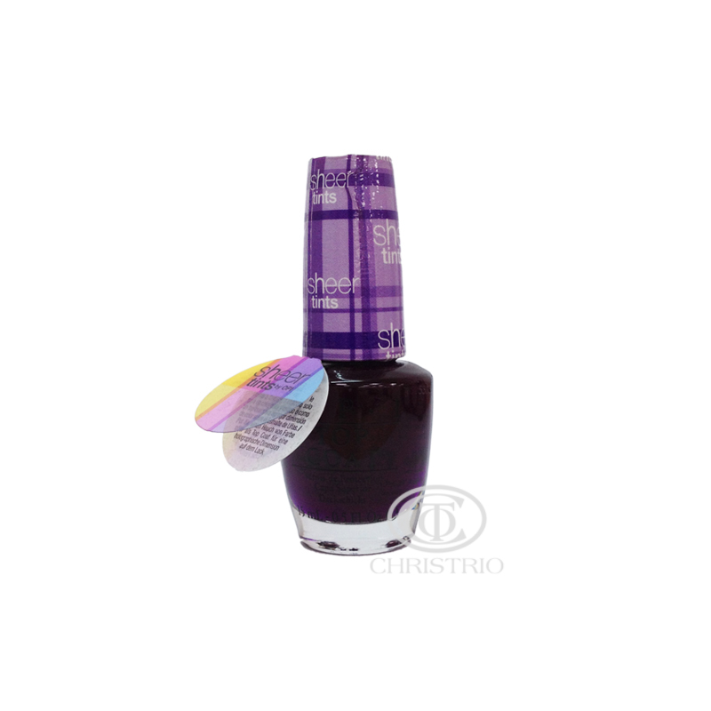 OPI Top Coat Sheer Tint Perpule