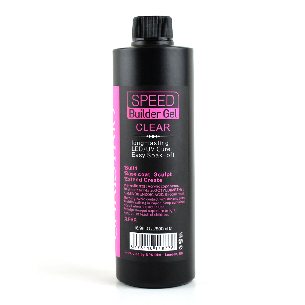 Speed Builder Gel – Clear Refill 500ml