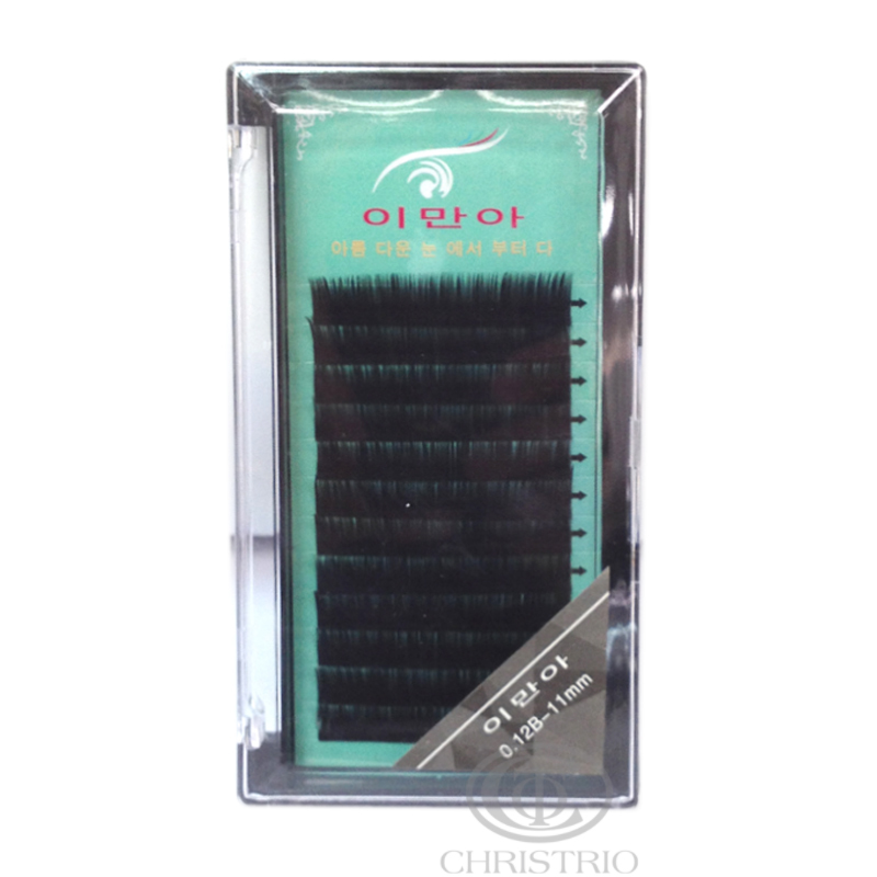 Eyelash 0.12B-11mm blue