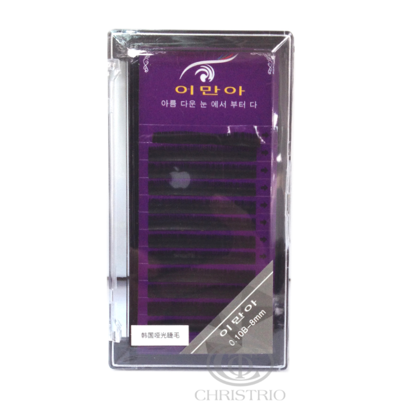 Eyelash 0.12B-11mm purple