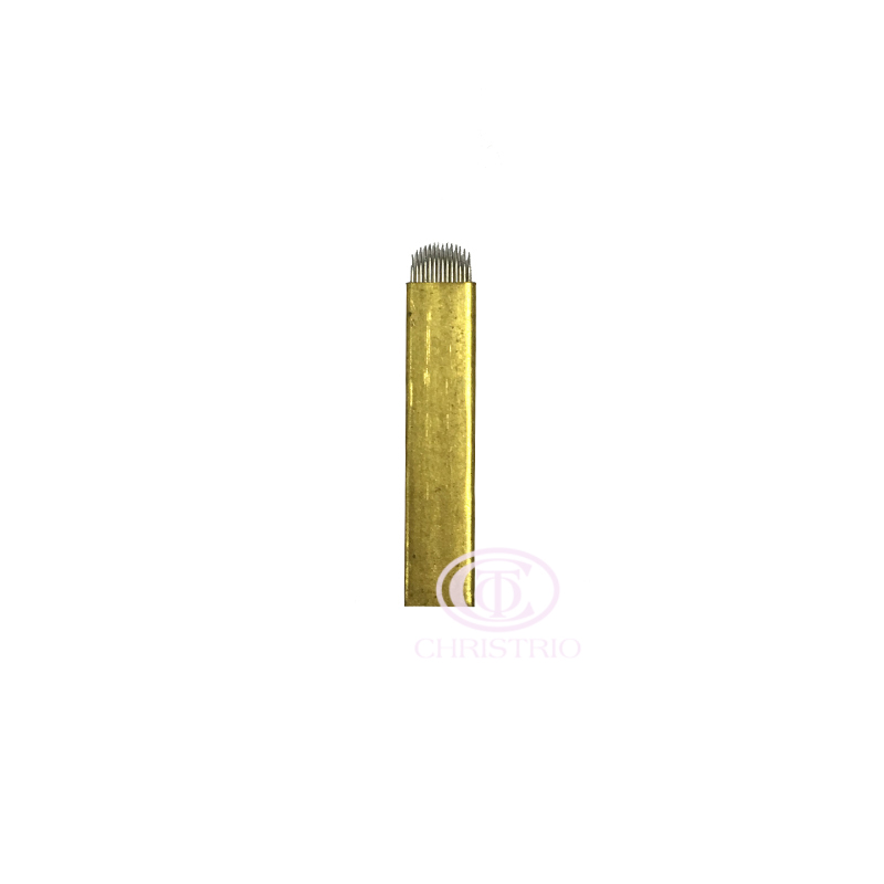 Microblading 12 Pin Blade Yellow