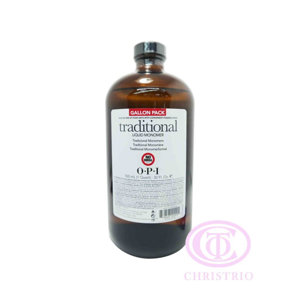 OPI Traditional Liquid Monomer  – Tvrdidlo pro akrylovou modeláž ( 32oz/960ml)