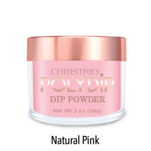 Christrio PolyDip Dip Powder Natural Pink – akrylový pudr (56g)