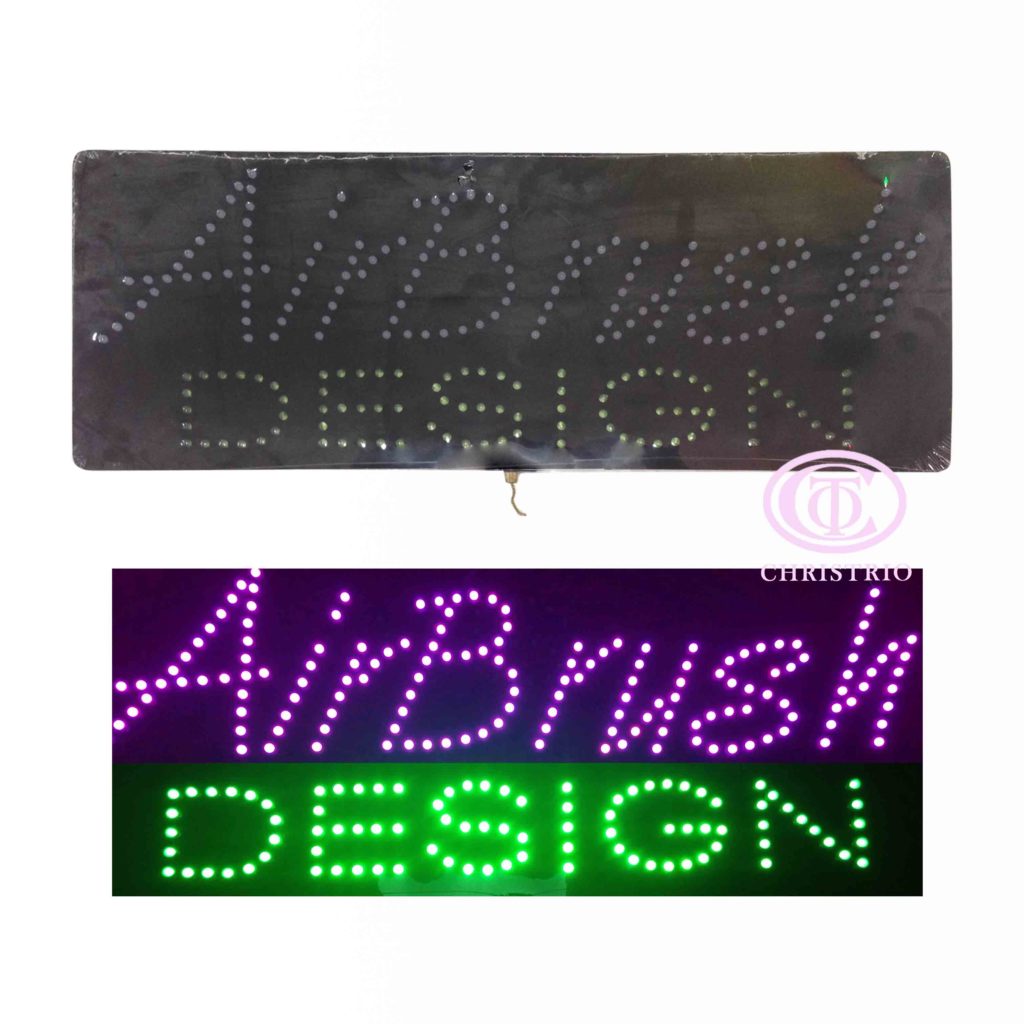 Nails Diot Sign (Inclined-81cm*33cm*2cm)