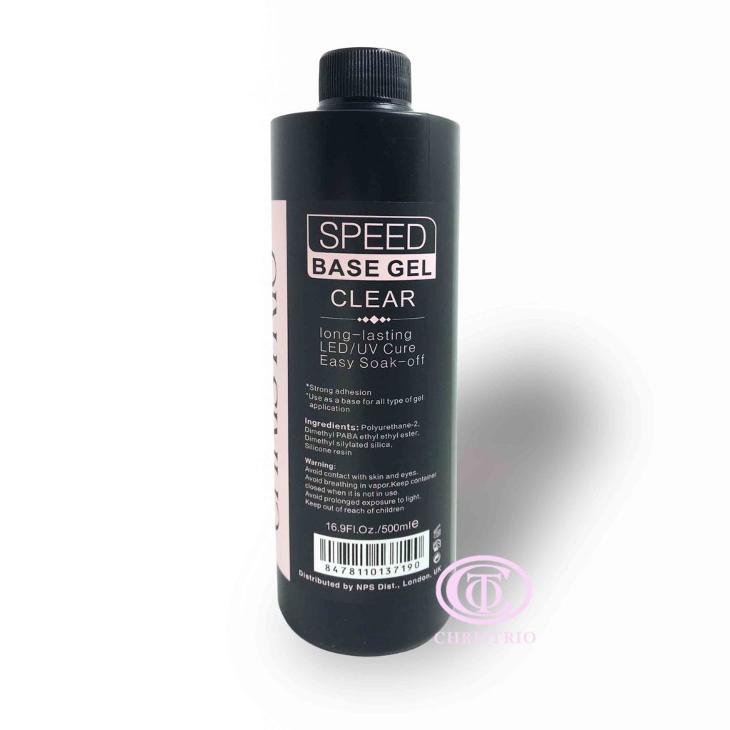 CTO Speed Base Gel Clear -Průhledný podkladový gel 500ml