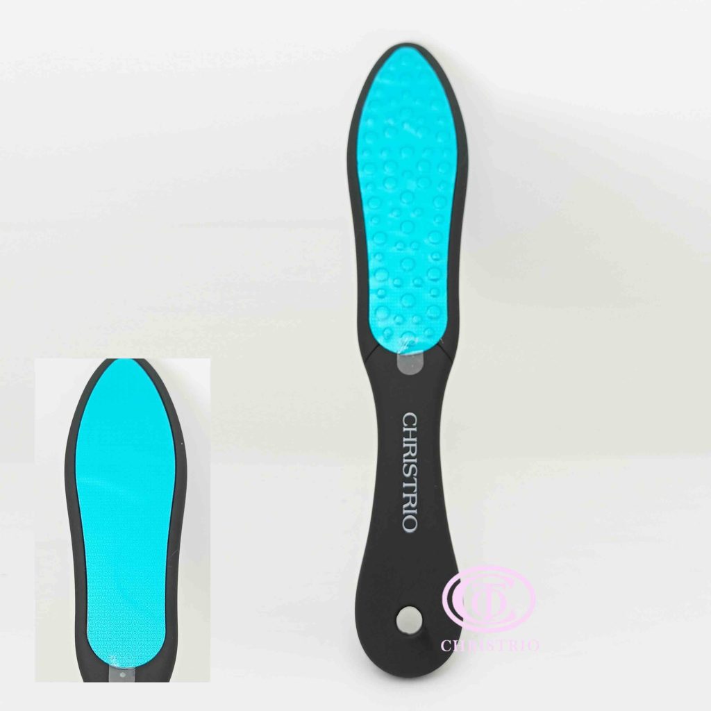 CTO Double-sided foot file (coloured) Black – Rašplička na ztvrdlou kůži